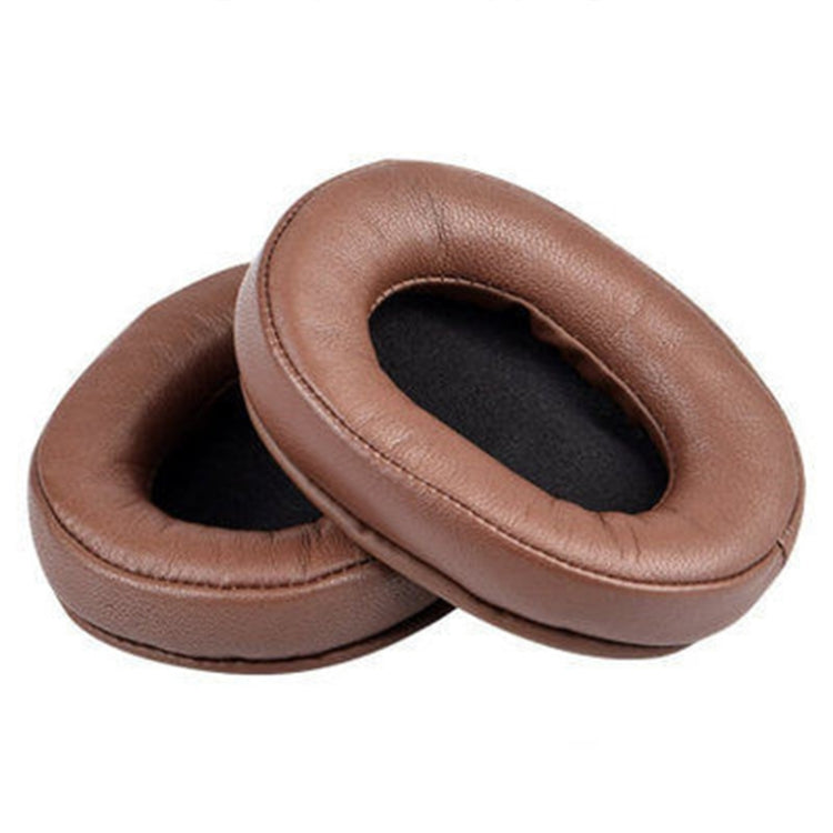 2 PCS Headset Sponge Earmuffs For SONY MDR-7506 / V6 / 900ST, Gray Stitching, Black Stitching, White Stitching, Brown Stitching, Black Net, Net Stitching, Black White Net, Black Blue Net, Black Green Net, Black Lambskin, Brown Lambskin, Black Bright���...
