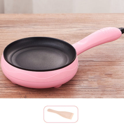 350W Electric Egg Omelette Cooker Frying Pan Steamer Cooker,EU Plug,Style:, Single Layer Set Yellow, Double Layer Set Yellow, Pan+Wood Shovel Yellow, Single Layer Set Pink, Double Layer Set Pink, Pan+Wood Shovel Pink
