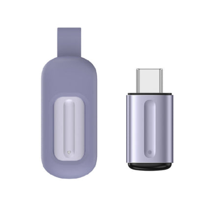 Mando a distancia universal por infrarrojos para teléfono móvil Ocrustar Capsule, tipo C (negro), tipo C (plateado), tipo C (morado), 8 pines (negro), 8 pines (plateado), 8 pines (morado)