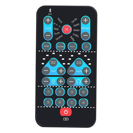 M10  Mobile Computer Sound Card Mini Voice Changer K Song Recording Bluetooth Voice Changer, M10