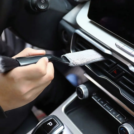 D-4527 Car Dust Cleaning Double-hended Soft Bristle Detail Brush, D-4527 Soft Brush