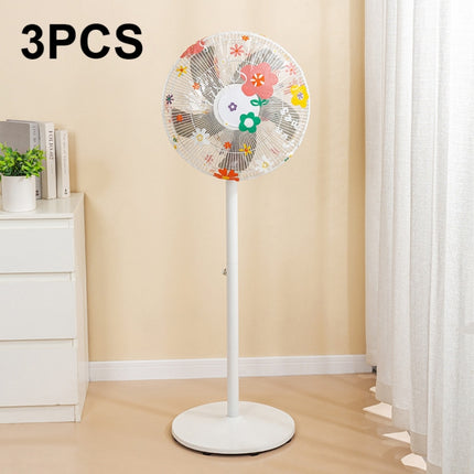Household Fan PEVA Waterproof and Dustproof Cover, Color: Little Dinosaur Long, Sunflower Long, Sunflower Short, Little Dinosaur Long, Little Dinosaur Short