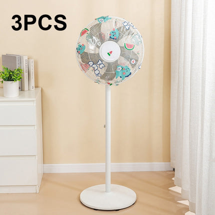 Household Fan PEVA Waterproof and Dustproof Cover, Color: Little Dinosaur Long, Sunflower Long, Sunflower Short, Little Dinosaur Long, Little Dinosaur Short