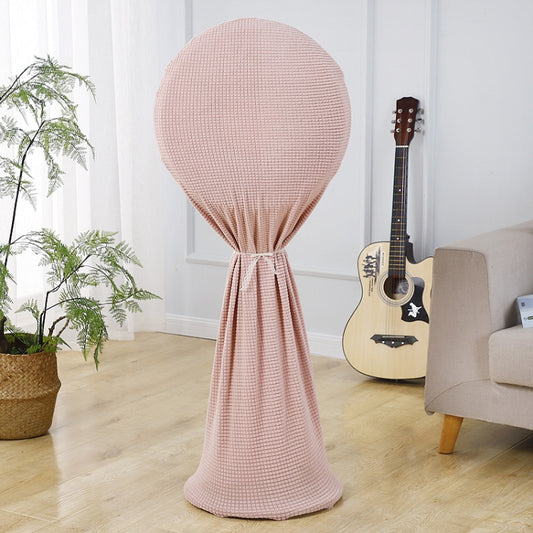 Round Elasticity Fan Dust Cover Household Use Fabric Fan Protective Cover, 110x45cm Pink, 110x45cm Green, 110x45cm Blue, 110x45cm Gray