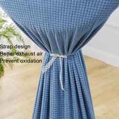 Round Elasticity Fan Dust Cover Household Use Fabric Fan Protective Cover