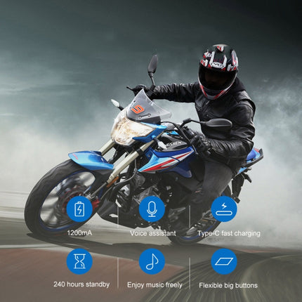 Motorcycle Helmet Call Music Navigation Bluetooth Headset