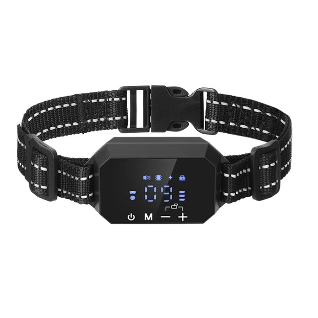 Dog Trainer Electronic Fence Smart GPS Wireless Bark Stop, White, Black