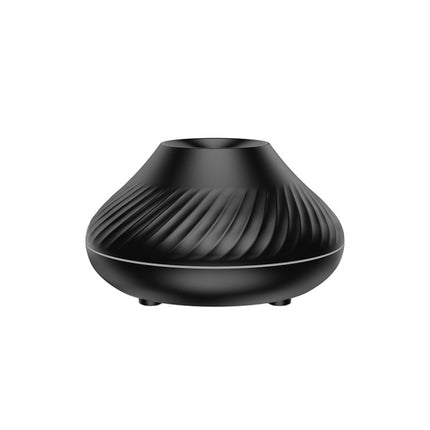DQ705 Volcanic Flame Aroma Diffuser Essential Oil Lamp Air Humidifier with Color Night Light, DQ705(Beige), DQ705(Black)
