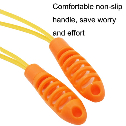3PCS Plastic Back Puller Shoulder Waist Back Manual Roller Massager, Style:, Two Wheels (Yellow), Three Wheels (Green), Three Wheels (Yellow)