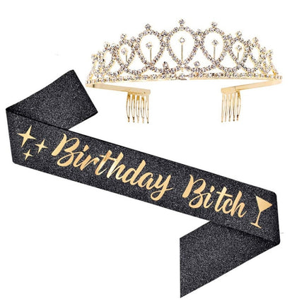 WM-02 Crystal Diamond Birthday Party Wedding Updo Crown, Color: Gold Queen Set1, Silver, Gold, Rose Gold, AB Diamond, Gold Queen, AB Silver Queen, Silver Queen, Rose Gold Queen, Golden Queen, Silver Girl, AB Gold Girl, Gold Girl, Rose Gold Girl        ...