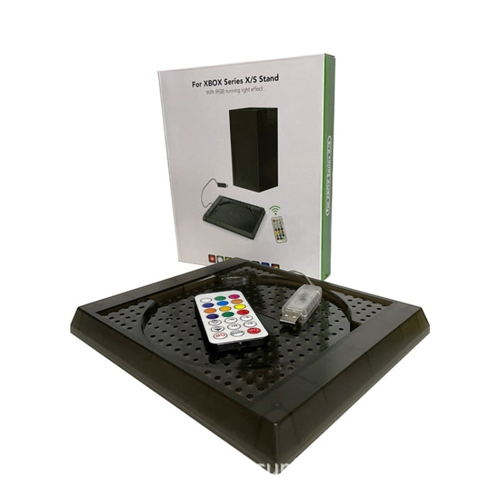 Game Console Symphony Cooling Base For Microsoft XBOX Series X/S, RGB Cooling Base