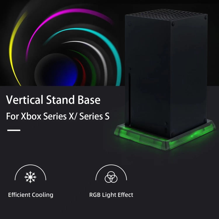 Game Console Symphony Cooling Base For Microsoft Xbox Series X/S, RGB Cooling Base