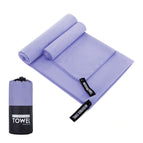 76x152cm / Light Purple Round Mesh Bag