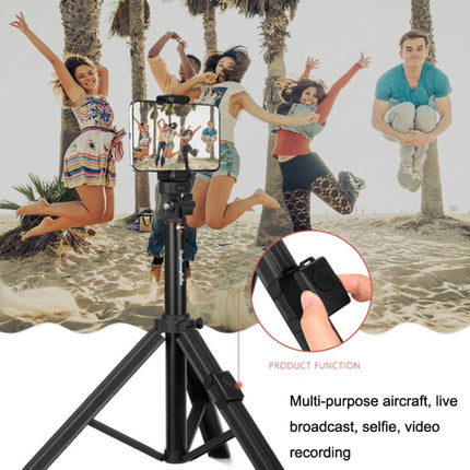 Aluminum Alloy Floor Phone Stand Live Bluetooth Phone Selfie Stick