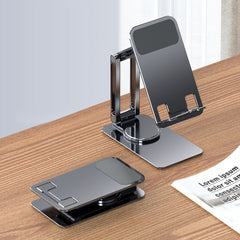 Portable Mobile Phone Tablet Desktop Stand, K5 Not Expansion Silver, K5 Not Expansion Gray, K5 Silver, K5 Gray, All Metal Silver, All Metal Gray, Round Swivel Silver, Round Swivel Dark Grey, Square Swivel Silver, Square Swivel Dark Gray