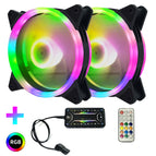 2 Fans+Remote Control
