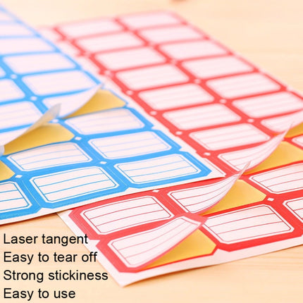 2 Bags Handwritten Self-adhesive Small Label Stickers, 4608 Red 50x28mm, 4608 Blue 50x28mm, 4621 Red 26x15mm, 4621 Blue 26x15mm, 4622 Red 28x20mm, 4622 Blue 28x20mm, 4623 Red 28x20mm, 4623 Blue 28x20mm, 4625 Red 37x25mm, 4625 Blue 37x25mm              ...