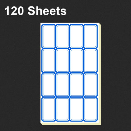 2 Bags Handwritten Self-adhesive Small Label Stickers, 4608 Red 50x28mm, 4608 Blue 50x28mm, 4621 Red 26x15mm, 4621 Blue 26x15mm, 4622 Red 28x20mm, 4622 Blue 28x20mm, 4623 Red 28x20mm, 4623 Blue 28x20mm, 4625 Red 37x25mm, 4625 Blue 37x25mm              ...