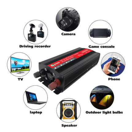 Gurxun Sine Wave Inverter 3000W 2/24/48/60V To 220V Car Boost Converter, 3000W 60V-220V, 3000W 12V-220V, 3000W 24V-220V, 3000W 48V-220V