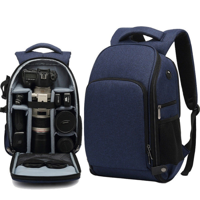 Cationic SLR Backpack Waterproof Photography Backpack with Headphone Cable Hole
