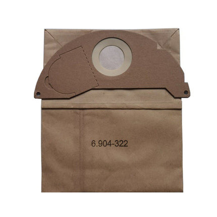 5PCS Paper Bag Waste for Karcher WD2250 / A2004 / A2054 / MV2 Vacuum Cleaner Accessories, For Karcher WD2250 / A2004 / A2054 / MV2