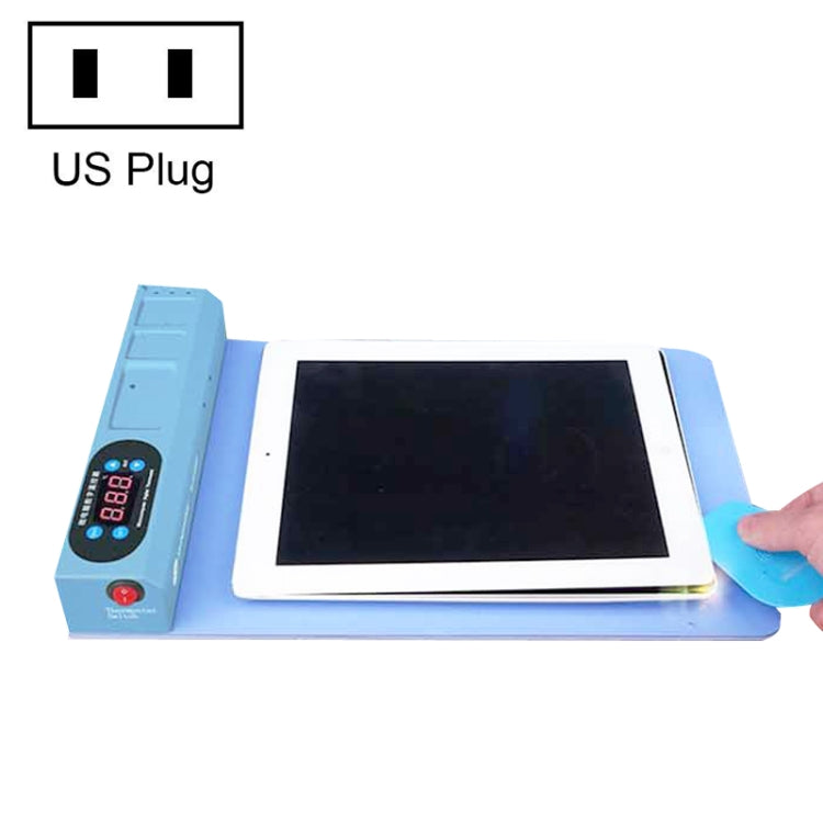 SUNSHINE S-918E LCD Screen Removal Treasure Mobile Phone Repair Heating Pad, US Plug