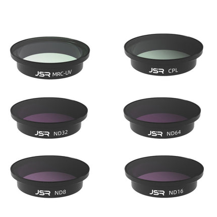 JSR  Drone Filter Lens Filter For DJI Avata,Style:, MCUV, CPL, ND8, ND16, ND32, ND64, ND8-PL, ND16PL, ND32PL, ND64PL, Anti-light Harm, Star, Brushed Gold, Brushed Blue, CPL+ND8+ND16, 4-in-1 (ND), 4-in-1 (NDPL), 6 In 1, 9 In 1