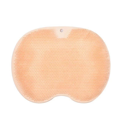 Lazy Rubbing Back Brush With Suction Cup Brush Bathroom Tool Wall Massage, Blue, Pink, Yellow