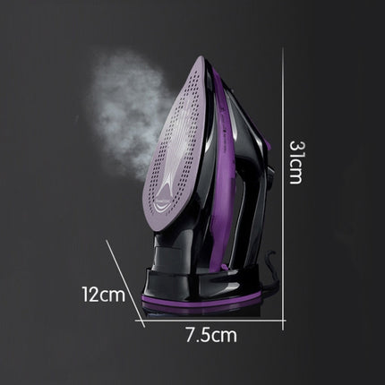 2400W Household Wireless Iron Handheld Steam Iron Garment Steamer,EU Plug, 2400W Purple, 2400W Green