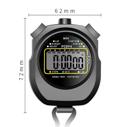 PC894 Electronic Stopwatch Timer Sports Fitness Training Referee Stopwatch, PC894
