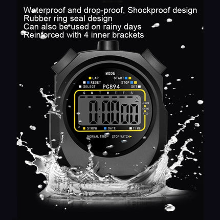 PC894 Electronic Stopwatch Timer Sports Fitness Training Referee Stopwatch, PC894