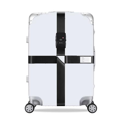 Luggage Reinforcement Straps Fixed Protective Rope With Combination Lock, Red, Blue, Black, Khaki, Purple, Orange, Customs Lock Red, Customs Lock Blue, Customs Lock Black, Customs Lock Khaki, Rainbow