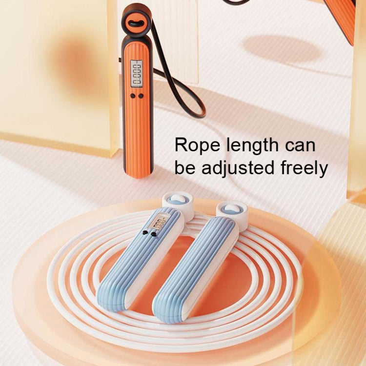 Fitness Sport Intelligent Electronic Counting Skipping Rope, Style:, Long Rope (Carmine), Long Rope (Blue), Long Rope (Orange), Small Ball Dual Use (Carmine), Small Ball Dual Use (Blue), Small Ball Dual Use (Orange), Big Ball (Carmine), Big Ball (Blue)...
