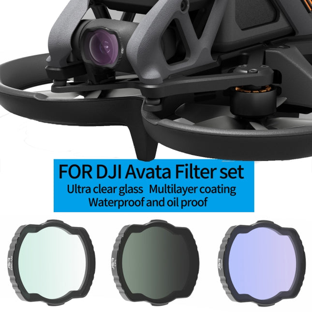 JSR Einstellbarer Filter für DJI Avata, Stil:, MCUV, CPL, ND8, ND16, ND32, ND64, ND8PL, ND16PL, ND32PL, ND64PL, Nacht, Stern, CPL ND8 ND16, ND8 ND16 ND32, 4 In1 NDPL, 6 In1 UV CPL ND8/16/32/64, 8 In 1 CPL ND8/16/32/64 Nacht 8PL 16PL