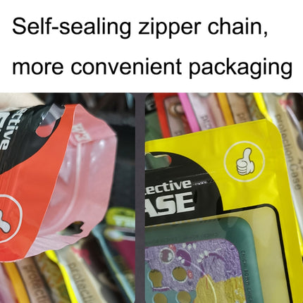 100PCS Phone Case Plastic Self-Sealing Pearl Packaging Bags, Size:, 12x21cm (Blue), 12x21cm (Yellow), 12x21cm (Orange), 12x21cm (Red), 12x21cm (Black), 12x21cm (Pink), 13.5x24cm (Blue), 13.5x24cm (Yellow), 13.5x24cm (Orange), 13.5x24cm (Pink)          ...