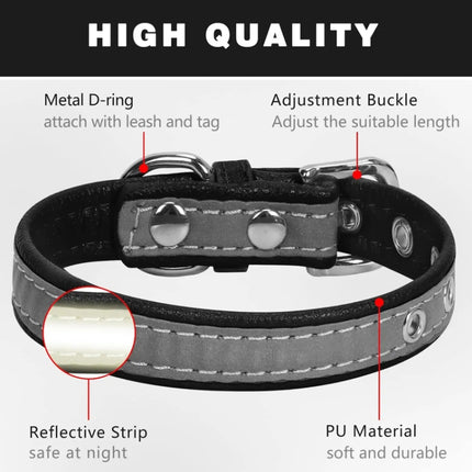 CL181K Pet Soft Reflecting Collar, XL No Iron Sheet Light Brown, XS No Iron Sheet Light Brown, M No Iron Sheet Dark Blue, L No Iron Sheet Purple, XL No Iron Sheet Red, XS No Iron Sheet Red, M No Iron Sheet Pink, L No Iron Sheet Dark Brown              ...
