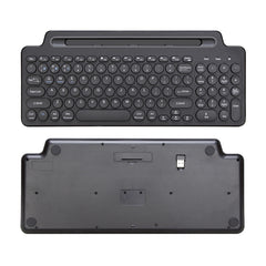 2.4G Bluetooth Wireless Keyboard With Card Slot Bracket, With Touchpad, No Touchpad