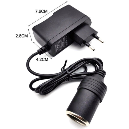 2PCS 220V To 12V Power Converter Car Power Adapter, US Plug, EU Plug, UK Plug, AU Plug