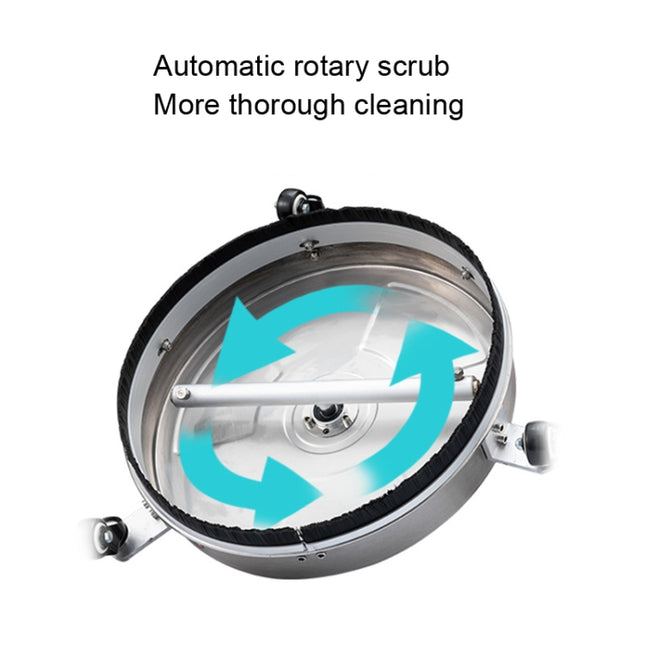 Round Floor Scrubber High Pressure Cleaner, Size: