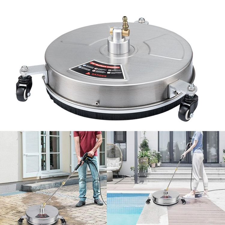 Round Floor Scrubber High Pressure Cleaner, Size: