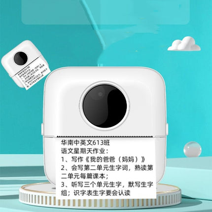 Mini Student Wrong Question Bluetooth Thermal Printer, White, Pink, Yellow