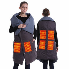 Multifunctional Heating Blanket USB Electric Blanket Outdoor Warm Electric Heating Shawl