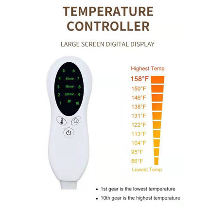 FY-001 Multifunctional Multi-level Temperature Adjustment Timing Warm Electric Blanket , Size:, 30x40cm, 30x60cm, 40x76cm, 43x84cm, 50x100cm