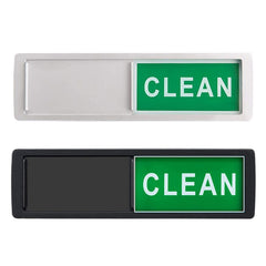 Dishwasher Magnet Clean Dirty Sign 2 Double-Sided Dishwasher Magnet Cover, Black, White