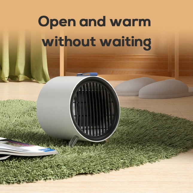 XY-610 Home Office Desk Mini Low Noise Heater Warm Air Machine, Plug Type: