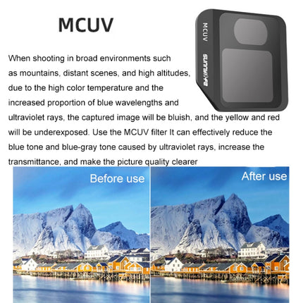 Filtro Sunnylife M3-FI330 para Mavic 3, estilo: MCUV, ND4, ND8, ND16, ND32, ND4/PL, ND8/PL, ND16/PL, ND32/PL, CPL