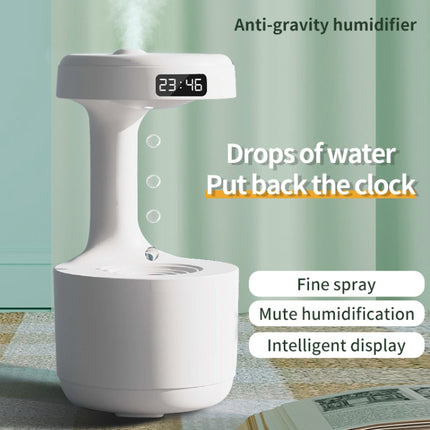 W1 LED Smart Display Anti-Gravity Water Drop Humidifier, W1