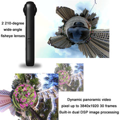 IJOYER A3S 4K Cycling Anti-Shake 360 Panoramic Action Camera