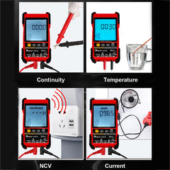 Wiederaufladbarer, einstellbarer Netzwerkkabeltester, Draht-Tracker, POE-Kabeltester, ET616 (rot), ET618 (rot), ET616, ET618