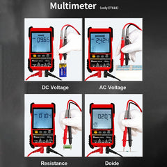 Wiederaufladbarer, einstellbarer Netzwerkkabeltester, Draht-Tracker, POE-Kabeltester, ET616 (rot), ET618 (rot), ET616, ET618